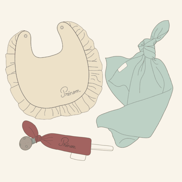Coffret naissance en coton bio